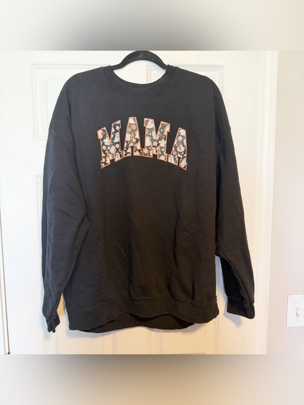 Mama Halloween graphic crewneck